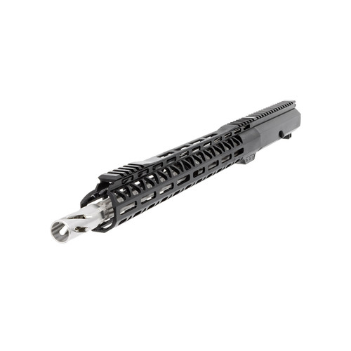 7.62x39 AR-15 Right Side-Charging Upper Assembly - 16" Stainless Heavy Barrel w/ Straight Flutes & 15" M-LOK Handguard