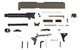 Glock® 19 Compatible Pistol Build Kit w/ FDE Front & Rear Serrated Slide 3