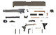 Glock® 19 Compatible Pistol Build Kit w/ FDE Front & Rear Serrated Slide 4