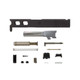 Complete Glock 43 Compatible Slide (LFA Elite), Black w/ Black or Stainless Barrel 2