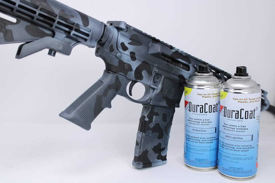 How to Duracoat Camouflage an AR15 80 Lowers