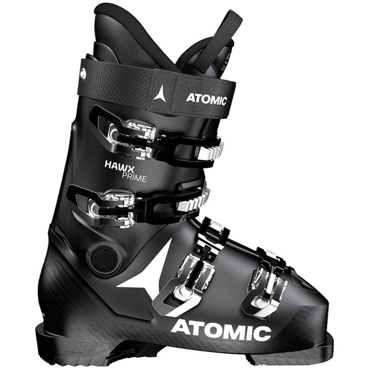 Atomic Hawx Prime Ski - Black/White - 30/30.5 12/12.5 CBS Boardshop