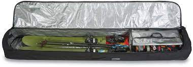 DaKine Fall Line Ski Roller Bag - Black - CBS Boardshop