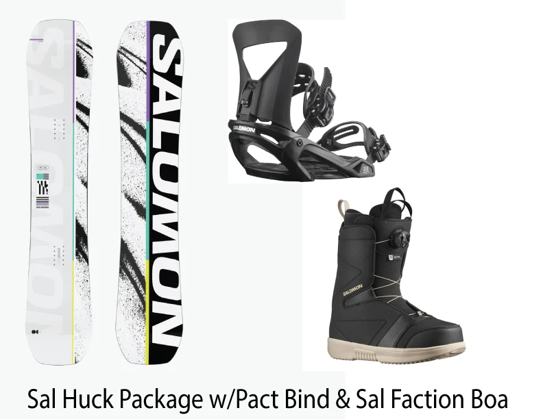 Salomon Huck Knife Snowboard PACKAGE 2026 - CBS Boardshop