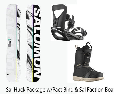 Salomon Huck Knife Snowboard PACKAGE 2026