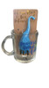 TMD Holdings 18 ounce Glass Mug w/ Tea Infuser, Blue