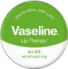 Vaseline Therapy Lip Balm, Aloe Vera 0.6 oz (Pack of 9)