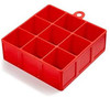 Art & Cook 9-Cube Ice Mold - Red