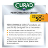 Curad Performance Series 50+ Arthritis Relief Glove, Aids in Arthritis, Carpal Tunnel & Tendonitis, Breathable, Soft, Mild Compression, 1 Pair, Small