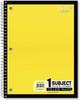 iScholar 1-Subject Wirebound Notebook, 70 Sheets, College Ruled, 10.5 x 8-Inches, Cover Color May Vary (78102)