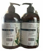 ApotheCARE Body Wash, Vanilla, Argan Oil, Sweet Almond 16 fl.oz, PACK OF 2