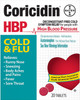 Coricidin HBP Decongestant-Free Cold & Flu Medicine for Hypertensives, Cold & Flu Symptom Relief for People with High Blood Pressure, 325 mg Acetaminophen Tablets (20 Count), Multicolor (533815)