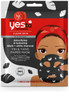 Yes To Tomatoes Detoxifying & Hydrating Black & White Charcoal Paper Face Mask,