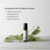 Ellia Eucalyptus Essential Oil Roll-On | 10ml, 100% Pure, Therapeutic Grade