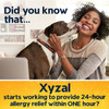 Xyzal Allergy Tablet, 35 Count, Yellow (Pack of 1), 230146