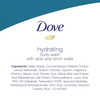 Dove Hydrating Body Wash Refreshes & Invigorates Skin Aloe & Birch Water Scent Effectively Washes Away Bacteria While Nourishing Your Skin 22 oz