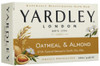 Yardley London Moisturizing Bar Oatmeal & Almond with Natural Oats 4.25 oz