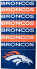 Littlearth unisex-adult NFL Denver Broncos Superdana Neck Gaiter, Team Color, 10" x 19", (300610-BRNC)