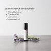 Ellia Lavender Essential Oil Roll-On | 10ml, 100% Pure, Therapeutic Grade
