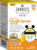 Zarbee's Soothing Baby Cough Syrup, Drug & Alcohol-Free Toddler Cough Relief with Dark Honey, Natural Peach and Honey Flavor, 12-24 Months & Up, 2Fl Oz