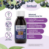 Sambucol Advanced immune black elderberry syrup with vitamin c and zinc, 4 Ounce