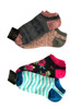 Legwear Essentials Womens Socks, Striped, Floral, Assorted Patterns, One Size, 4