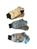 Legwear Essentials Womens Socks, Blue Assorted Patterns, Pictured, One Size, 6 P