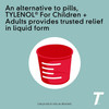 Tylenol Child & Adult Oral Suspension for Pain & Fever, Acetaminophen, Cherry, 8 fl. oz