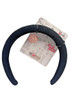 Scunci  Real Style Trend Alert Black Velvet Headband #70365