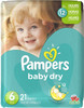 Pampers Baby Dry Diapers Size 6 Jumbo Pack 21 Count, (Pack of 4)  (Packaging & Prints May Vary)