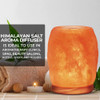Himalayan Glow 1011 Essential Oil Diffuser Aroma Salt lamp, Light Pink to Orange