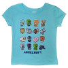 Minecraft Mini Pals with foil Girls' T-Shirt Turquoise XL by JINX