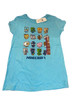 Minecraft Mini Pals with foil Girls' T-Shirt Turquoise XL by JINX