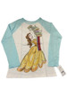 Disney Princess Belle and Books Long Sleeve T-Shirt, Size L 10-12
