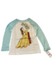 Disney Princess Belle and Books Long Sleeve T-Shirt, Size S 6-6X