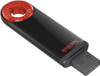 Sandisk Cruzer Dial Usb Flash Drive,16gb, Usb 2.0, Black, Retractable Design Robust Pivot, 5y