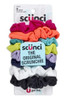 Scunci Small Ribbed Scrunchies, Assorted - 8 pk