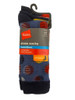 Hanes Mens 3 Pairs Multi Color Lightweight Dress Socks Shoe Size 6-12