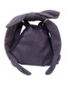 Scunci Button Headband and Mask - Navy Blue