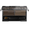 Rimmel Brow This Way Sculpting Kit, Dark Brown, Powder 0.04 oz., Wax 0.03 oz., Brow Sculpting & Styling Kit with Eyebrow Wax & Setting Powder
