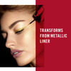 Rimmel London Wonder Swipe 2-in-1 Liner to Shadow - 004 So Savage Eyeliner Women 0.06 oz