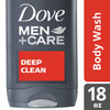 Dove Men+Care Body and Face Wash, Deep Clean 18 oz