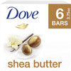 Dove Purely Pampering Beauty Bar Shea Butter 4 oz, 6 Bar