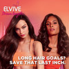 L’Oreal Paris Elvive Dream Lengths No Haircut Cream Leave in Conditioner With Fine Castor Oil, Vitamins B3, B5 for Long, Damaged Hair, Helps Seal Split Ends and Reduces Breakage With System 6.8 FL; Oz