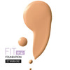 Maybelline Fit Me Dewy + Smooth Foundation Makeup, Warm Honey, 1 Count