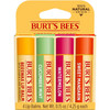 Burt's Bees Mothers Day Lip Balm Gifts for Mom, Moisturizing Lip Care, for All Day Hydration, 100% Natural, Freshly Picked - Beeswax, Cucumber Mint, Watermelon, & Sweet Mandarin (4 Pack)