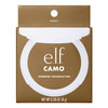 e.l.f. Camo Powder Foundation, Lightweight, Primer-Infused Buildable & Long-Lasting Medium-to-Full Coverage Foundation, Tan 425 Bronze