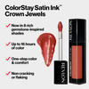 Liquid Lipstick by Revlon, Face Makeup, ColorStay Satin Ink, Longwear Rich Lip Colors, Formulated with Black Currant Seed Oil, Reigning Red, 0.17 Fl Oz