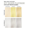No Fade Fresh Icy Silver Platinum Color Depositing Shampoo with BondHeal Bond Rebuilder, Vegan, Cruelty-Free 6.4 oz