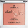 essence blush lighter, blush, 01 nude twilight, orange, long-lasting, radian